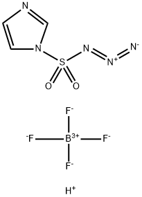 Imidazole-1-sulfonyl azide tetrafluoroborate Structure
