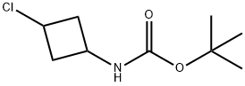 (3-氯环丁基)氨基甲酸叔丁酯, 135767-83-8, 结构式