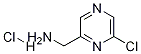 (6-chloropyrazin-2-yl)MethanaMine hydrochloride Structure
