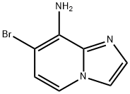 IMidazo[1,2-a]pyridin-8-aMine, 7-broMo- Structure