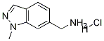 (1-Methyl-1H-indazol-6-yl)MethanaMine HCL Struktur