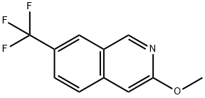 7-(trifluoroMethyl)-3-Methoxyisoquinoline Structure