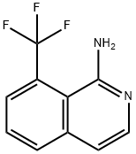 8-(trifluoroMethyl)isoquinolin-1-aMine Structure
