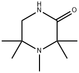 Piperazinone, 3,3,4,4,5-pentamethyl- (9CI) Structure