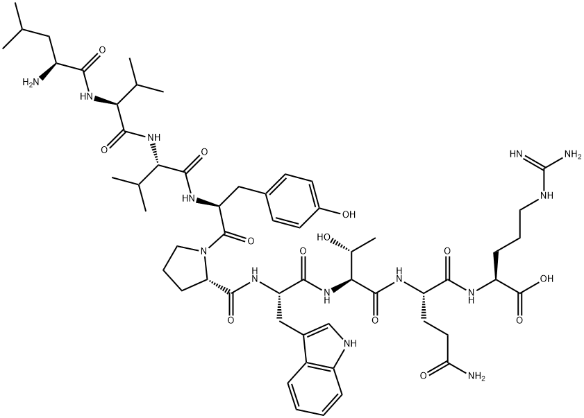 LEU-VALORPHIN-ARG Struktur