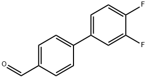 3,4-二氟联苯-4-甲醛, 135862-45-2, 结构式