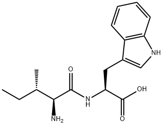 H-ILE-TRP-OH,13589-06-5,结构式