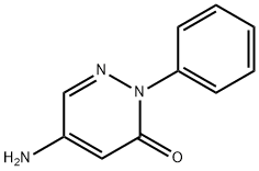 5-AMINO-2-PHENYLPYRIDAZIN-3(2H)-ONE, 13589-77-0, 结构式