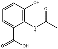 Benzoic acid, 2-(acetylamino)-3-hydroxy- (9CI) Structure