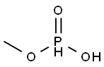 methyl hydrogenphosphonate Structure