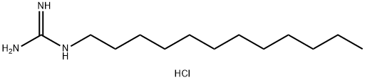 DODECYLGUANIDINE HYDROCHLORIDE Structure