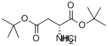 H-D-Asp(OtBu)-OtBu · HCl Structure