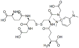 2-(glutathione-yl)-N,N,N',N'-tetramethyl-4-phenylenediamine Structure
