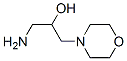 1-AMINO-3-MORPHOLIN-4-YLPROPAN-2-OL Structure