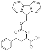 FMOC-D-ホモフェニルアラニン-OH 化学構造式