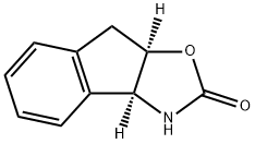 (3AS,8AR)-3,3A,8,8A-テトラヒドロ-2H-インデノ[1,2-D]オキサゾ-ル-2-オン 化学構造式
