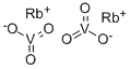 メタバナジン酸ルビジウム 化学構造式