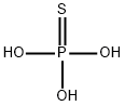ホスホロチオ酸 化学構造式