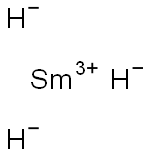 samarium trihydride Struktur