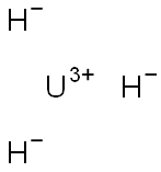 Uranium(III) hydride. Struktur