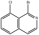 1-broMo-8-chloroisoquinoline Structure