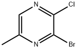 3-broMo-2-chloro-5-Methylpyrazine Struktur