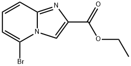 2-(5-溴咪唑并[1,2-A]吡啶-2-基)乙酸乙酯,135995-46-9,结构式