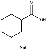 Sodium cyclohexanecarboxylate Struktur