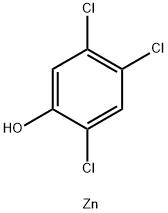 zinc bis(2,4,5-trichlorophenoxide) Structure