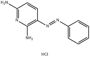 塩酸フェナゾピリジン 化学構造式