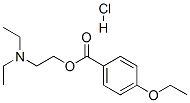 2-(diethylamino)ethyl 4-ethoxybenzoate hydrochloride Struktur