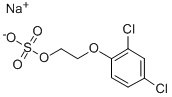 2,4-滴硫钠, 136-78-7, 结构式