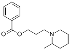 ピペロカイン 化学構造式