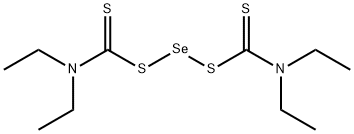 N,N,6-triethyl-5-thioxo-2,4-dithia-3-selena-6-azaoctanethioamide,136-92-5,结构式