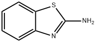 2-氨基苯并噻唑,136-95-8,结构式