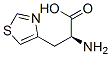 3-(1,3-チアゾール-4-イル)-L-アラニン 化学構造式