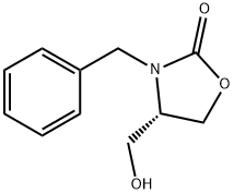 (S)-3-Benzyl-4-(hydroxymethyl)-2-oxazolidinone Struktur