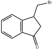 3-BROMOMETHYL-INDAN-1-ONE Structure