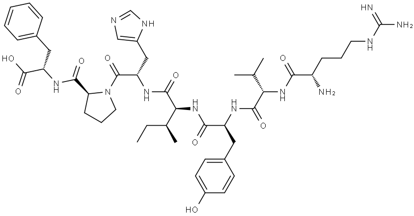 血管紧张素III 结构式