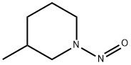 1-ニトロソ-3-メチルピペリジン 化学構造式