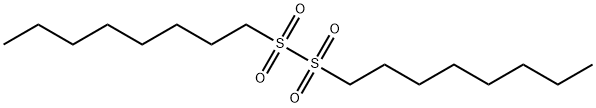 octyl disulphone Structure