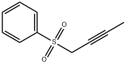 Sulfone, 2-butynyl phenyl, 结构式
