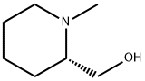 (S)-(1-メチルピペリジン-2-イル)メタノール 化学構造式