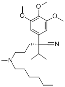 ネキソパミル 化学構造式