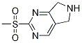 2-Methanesulfonyl-6,7-dihydro-5H-pyrrolo[3,4-d]pyriMidine Structure