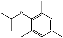 2-异丙氧基-1,3,5-三甲基苯, 13605-05-5, 结构式