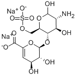 肝素二糖II-H二钠盐, 136098-02-7, 结构式