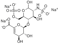 肝素二糖II-S三钠盐 结构式