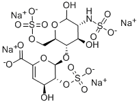 ヘパリン二糖I-S ナトリウム塩 化学構造式