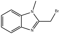 2-(溴甲基)-1-甲基-1H-苯并咪唑,136099-52-0,结构式